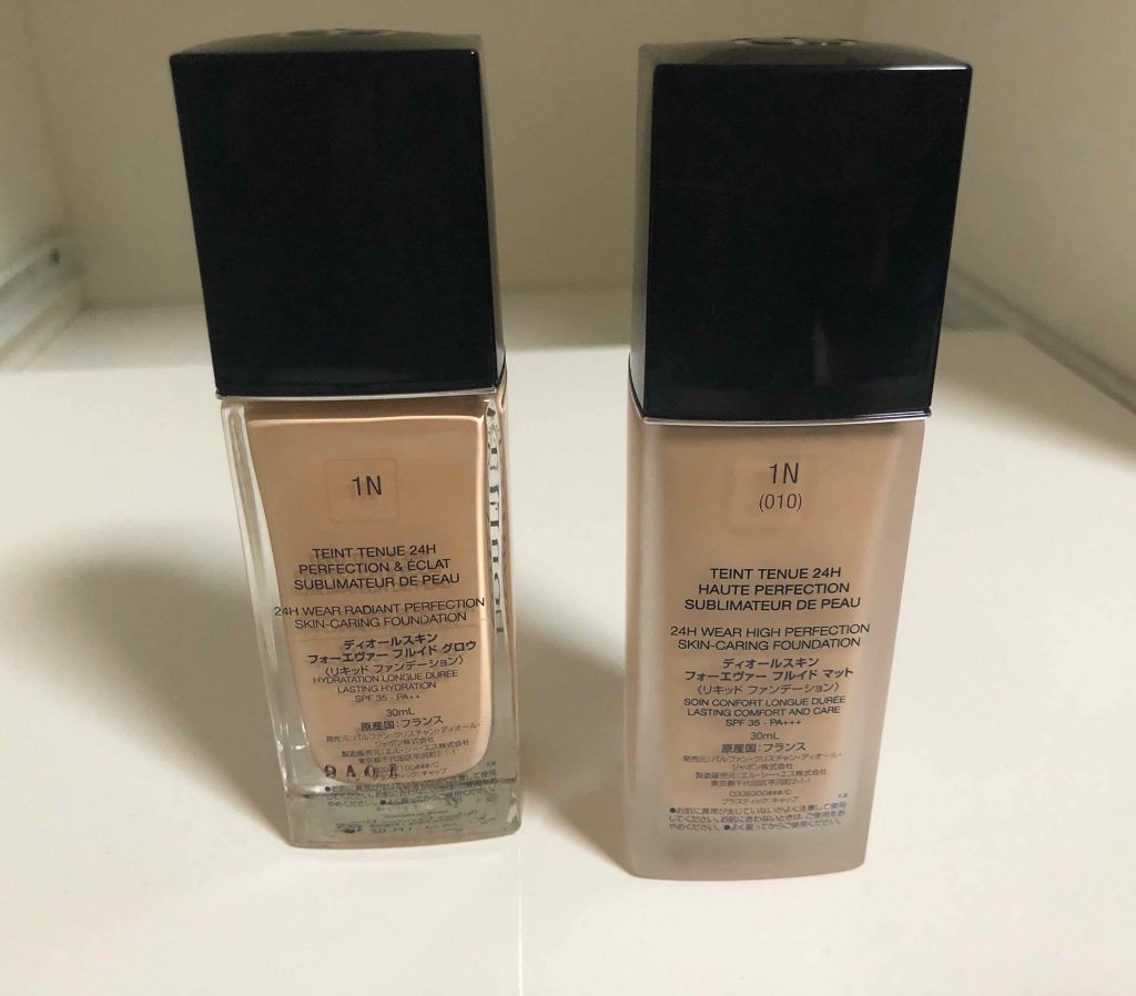 【旧】ディオールスキン フォーエヴァー フルイド マット/Dior/リキッドファンデーションを使ったクチコミ(2枚目)