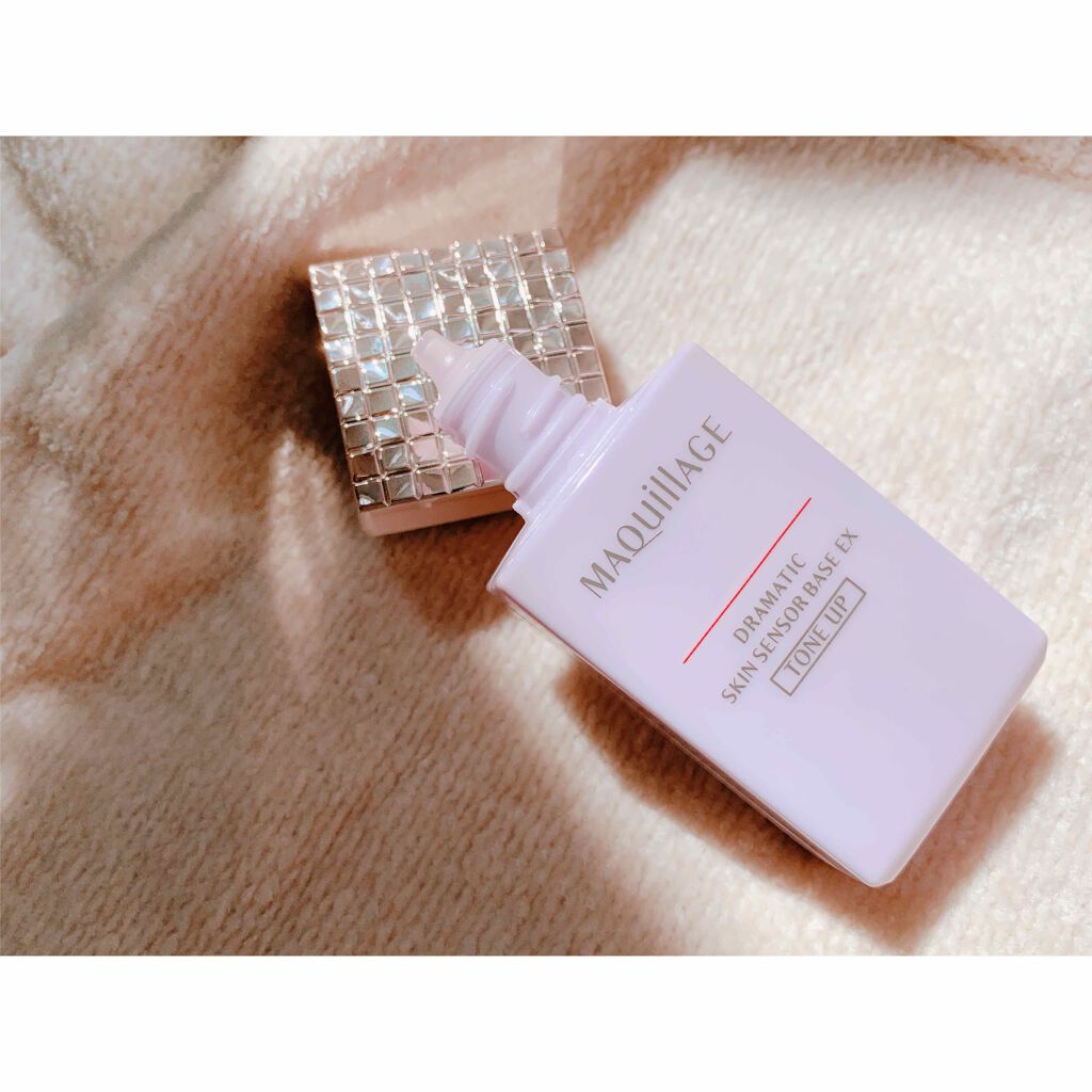 ドラマティックスキンセンサーベース EX トーンアップ/マキアージュ/化粧下地を使ったクチコミ（3枚目）