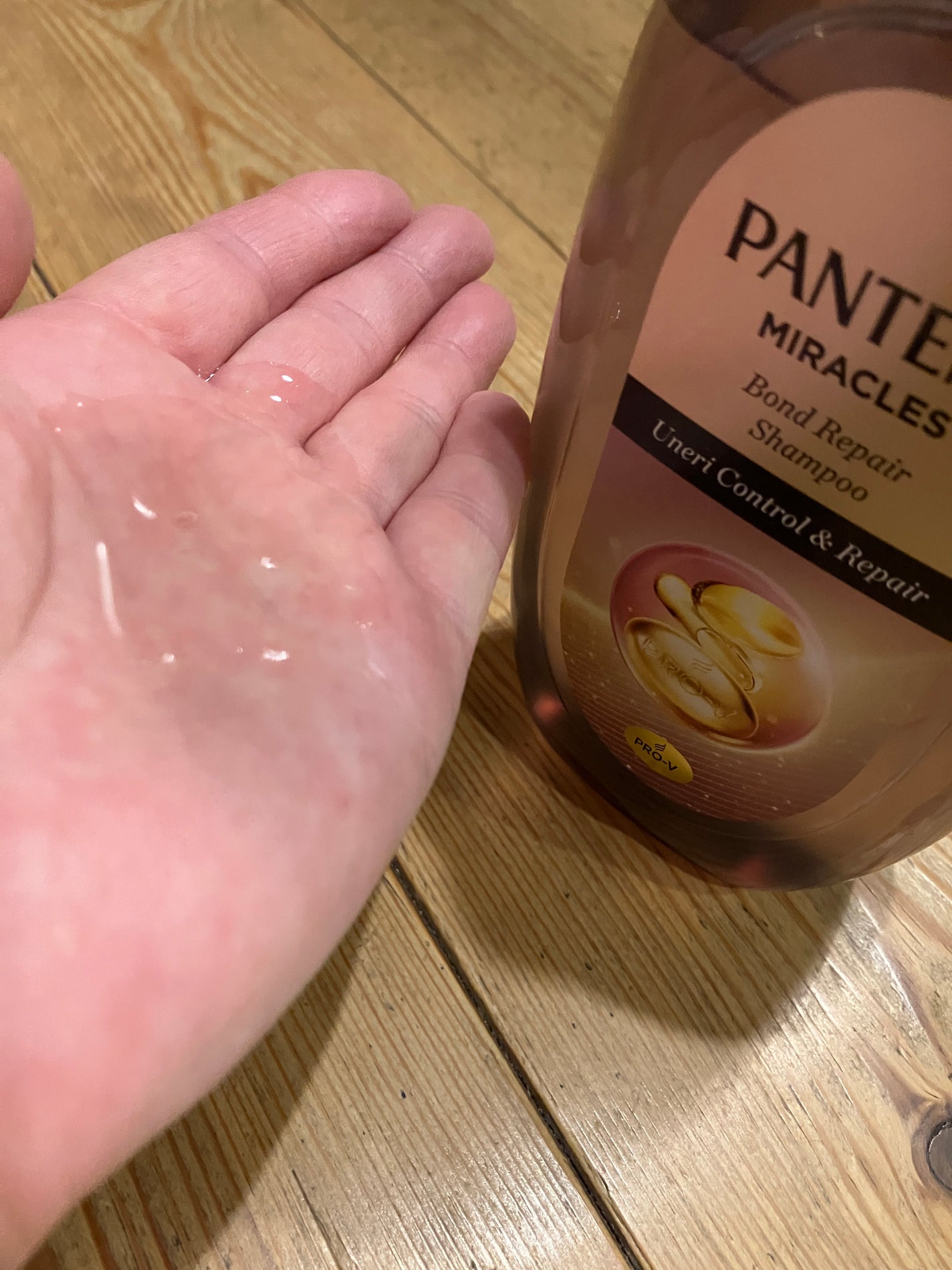 ミラクルズ うねりコントロール&リペア ボンドリペア シャンプー/トリートメント/パンテーン/市販シャンプーを使ったクチコミ(3枚目)