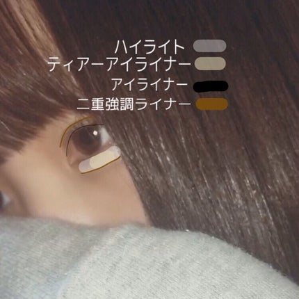 ティアー アイライナー/ETUDE/リキッドアイライナーを使ったクチコミ(2枚目)