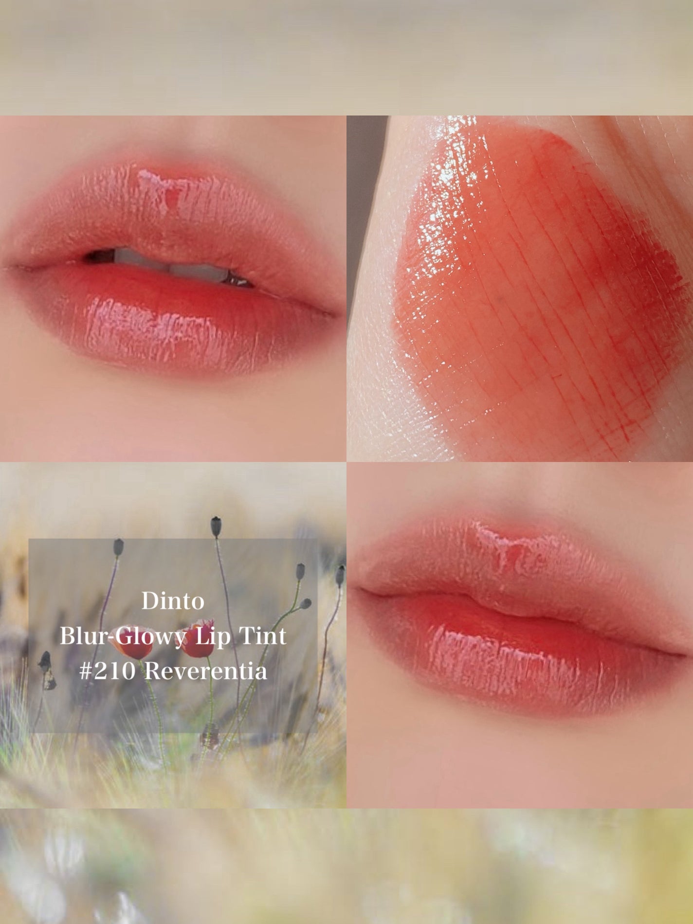 ブラーグロイリップティント/Dinto/リップティントを使ったクチコミ(3枚目)