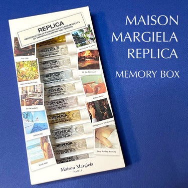 レプリカ オードトワレ メモリーボックス/MAISON MARTIN MARGIELA PARFUMS/その他キットセットを使ったクチコミ（1枚目）