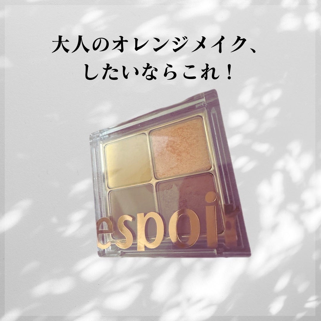 リアルアイハンディパレット/espoir/アイシャドウパレットを使ったクチコミ(1枚目)