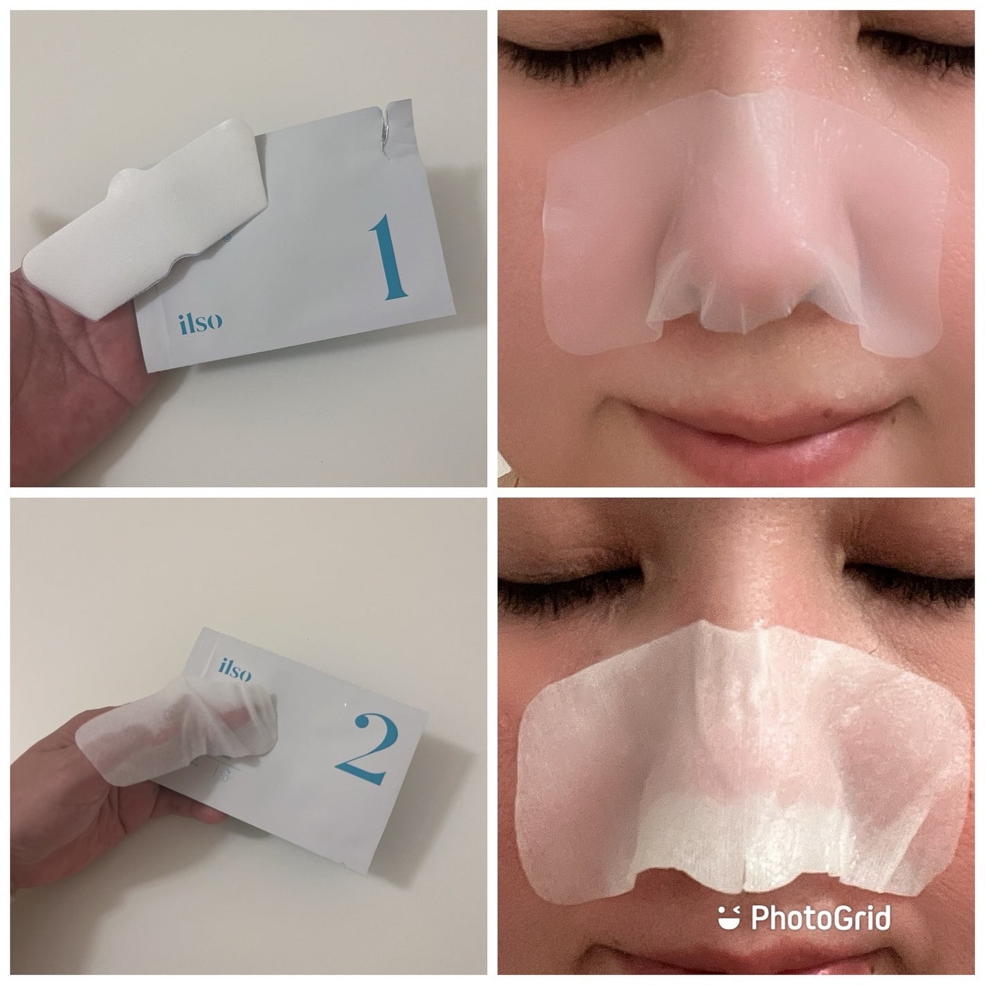 ナチュラルマイルドクリアノーズパック/ilso/シートマスク・パックを使ったクチコミ(2枚目)