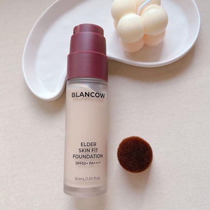 エルダースキンフィットファンデーション/BLANCOW/リキッドファンデーションを使ったクチコミ(6枚目)