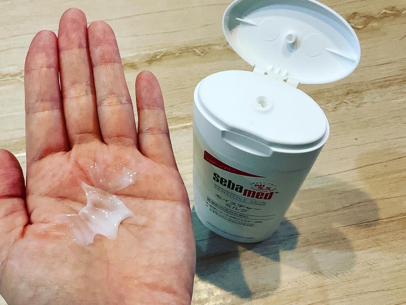 モイスチャーミルク/セバメド/乳液を使ったクチコミ(2枚目)