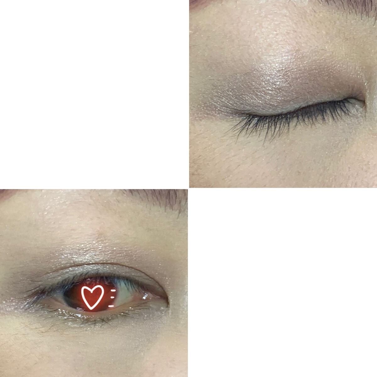 グリームオンフィットシャドウ/excel/スティックアイシャドウを使ったクチコミ(3枚目)