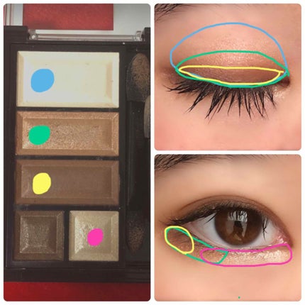 ショコラスウィート アイズ ソフトマット/リンメル ロンドン/アイシャドウパレットを使ったクチコミ(2枚目)