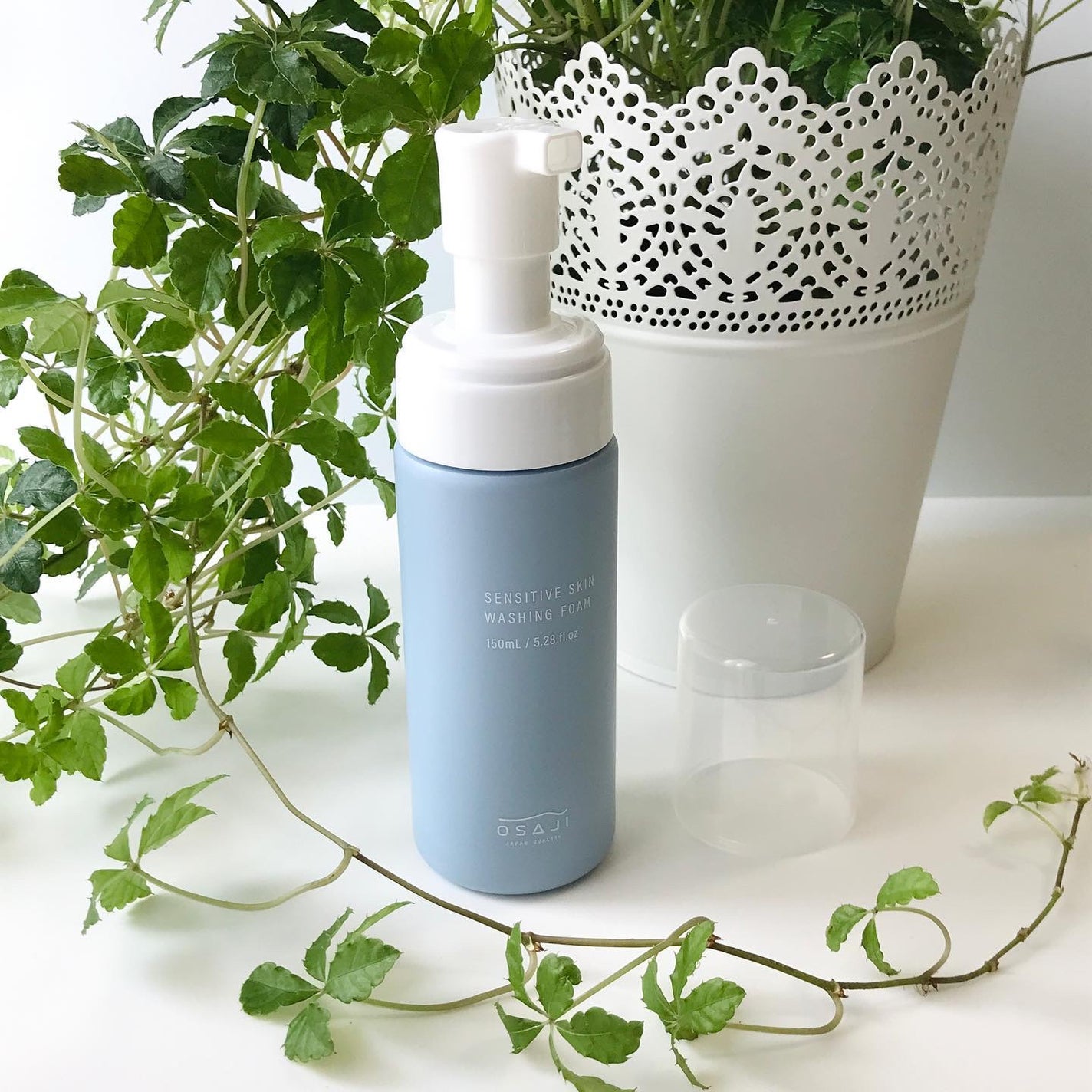 センシティブ スキン ウォッシングフォーム/OSAJI/泡洗顔を使ったクチコミ(3枚目)