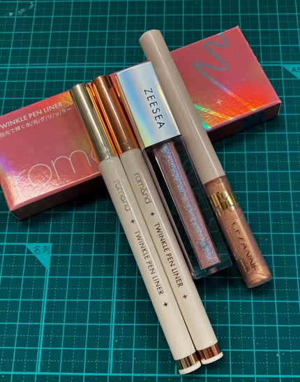 ダイヤモンドシリーズ 星空リキッドアイシャドウ/ZEESEA/リキッドアイシャドウを使ったクチコミ(1枚目)