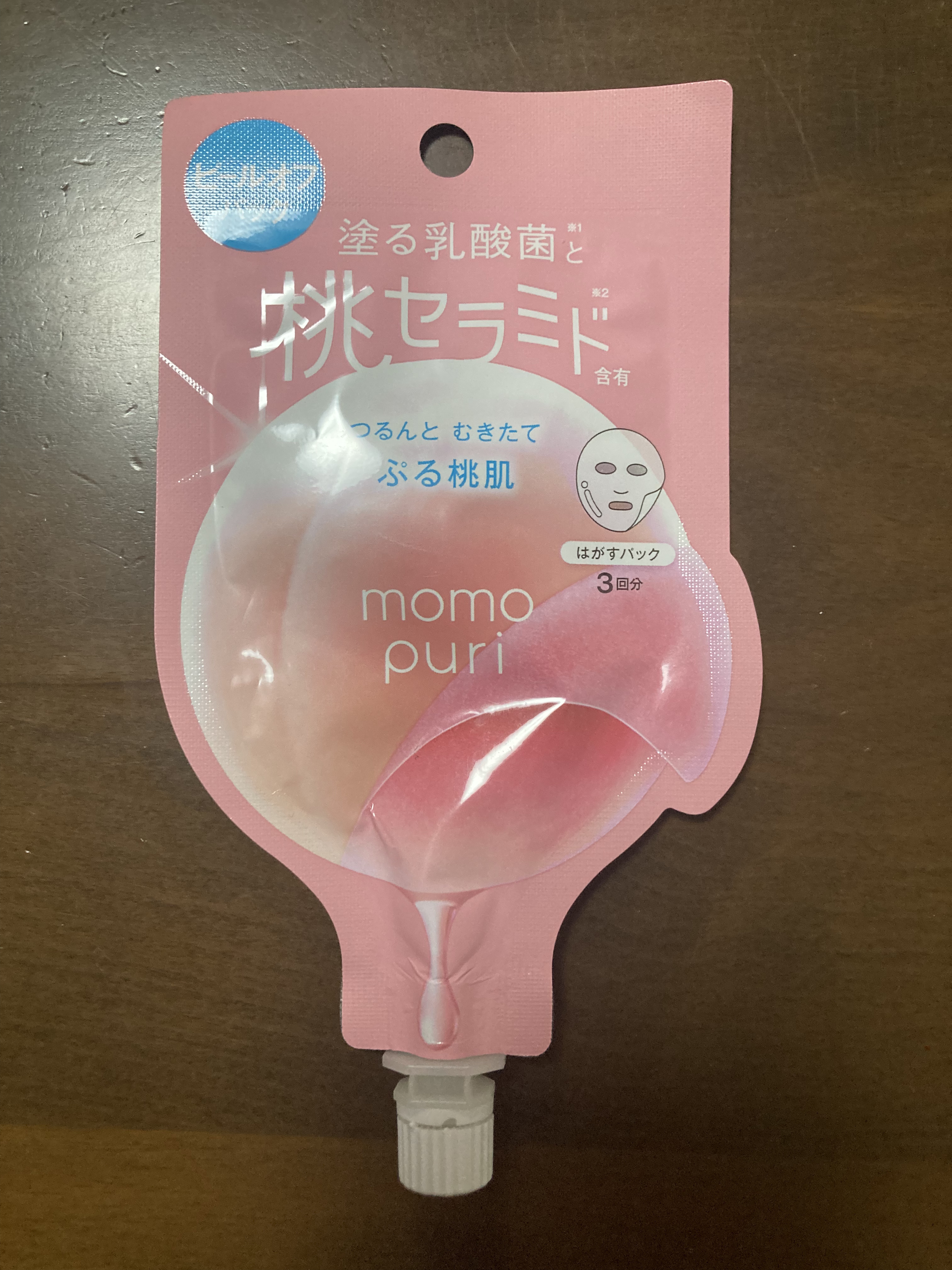 ももぷり フレッシュピールオフパック/ももぷり/ピーリングを使ったクチコミ（1枚目）