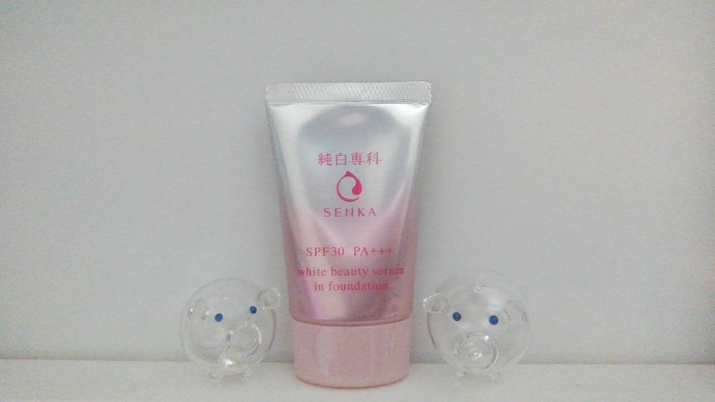 純白専科 すっぴん色づく美容液フォンデュ/SENKA(専科)/リキッドファンデーションを使ったクチコミ(2枚目)