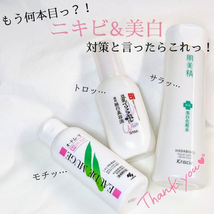 大人のニキビ対策 薬用美白化粧水/肌美精/化粧水を使ったクチコミ(1枚目)