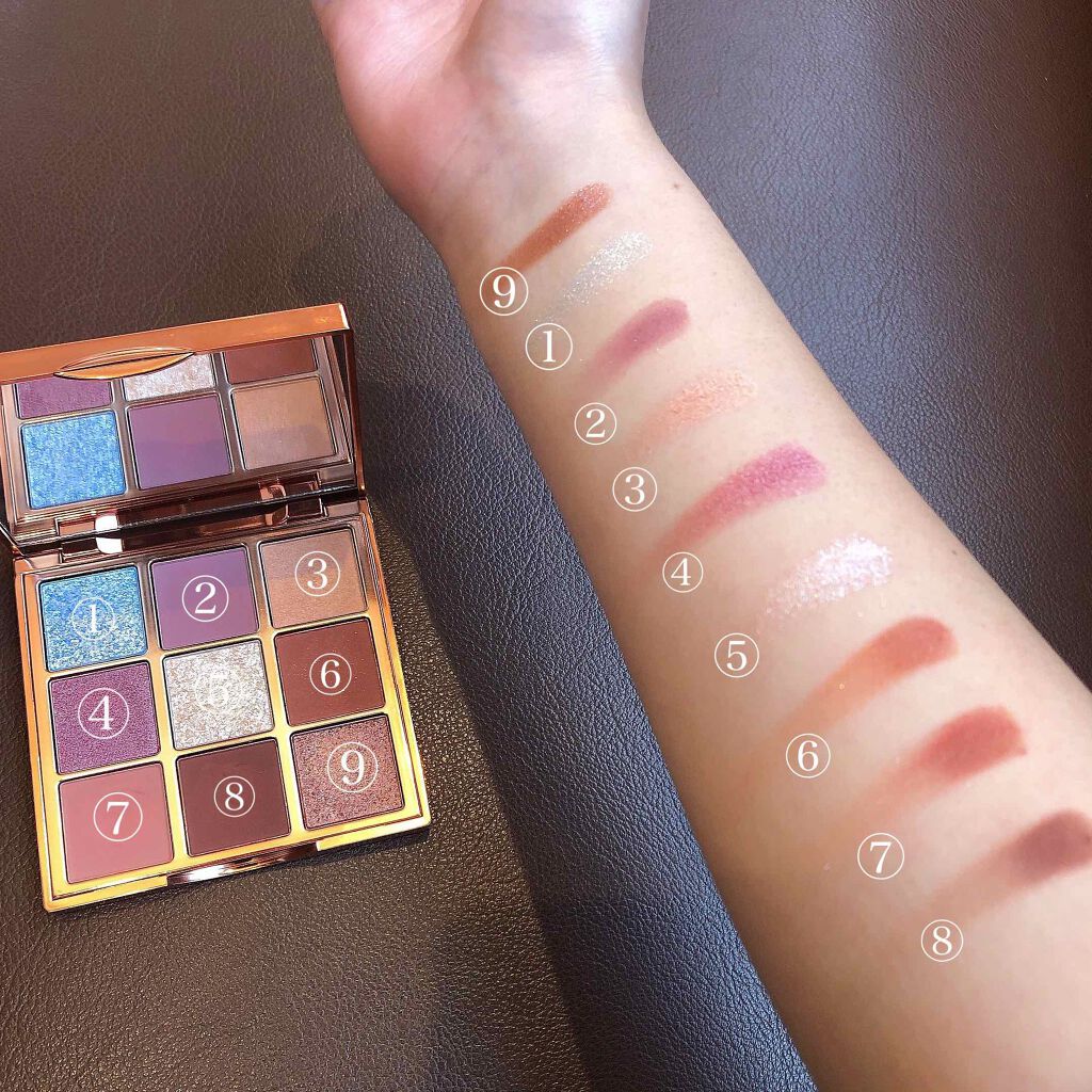 VenusMarble 9色アイシャドウパレット/Venus Marble/アイシャドウパレットを使ったクチコミ（3枚目）