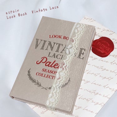 2021 F/Wルックブックパレット Vintage Lace/espoir/アイシャドウパレットを使ったクチコミ（2枚目）