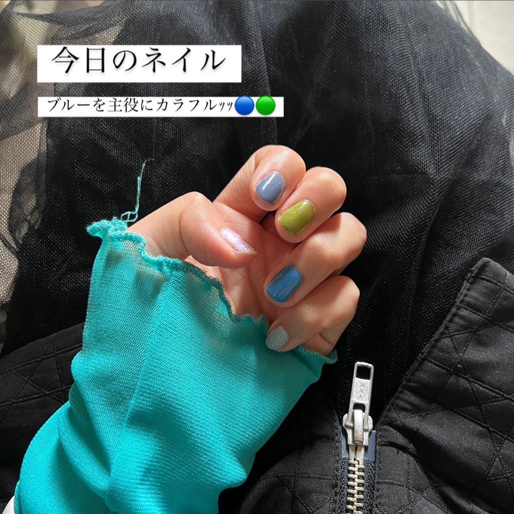 コレガネイル/RICAFROSH/マニキュアを使ったクチコミ（1枚目）