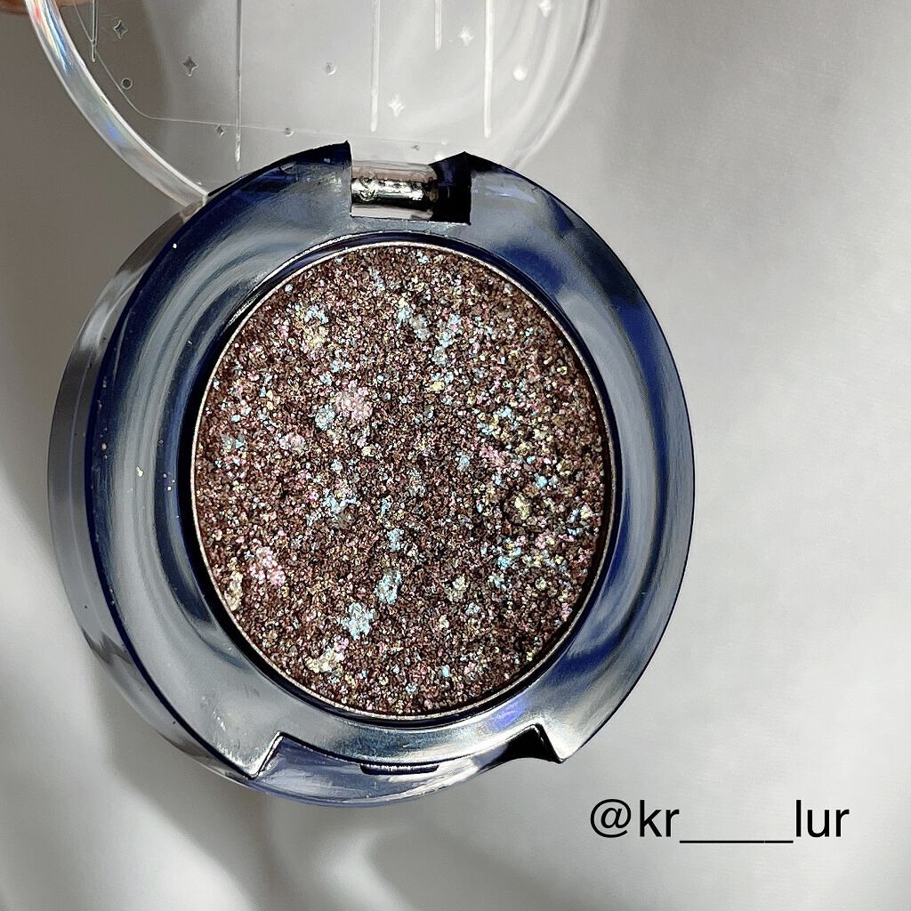 グリッター シャドウ カラー/rom&nd/グリッターを使ったクチコミ（2枚目）