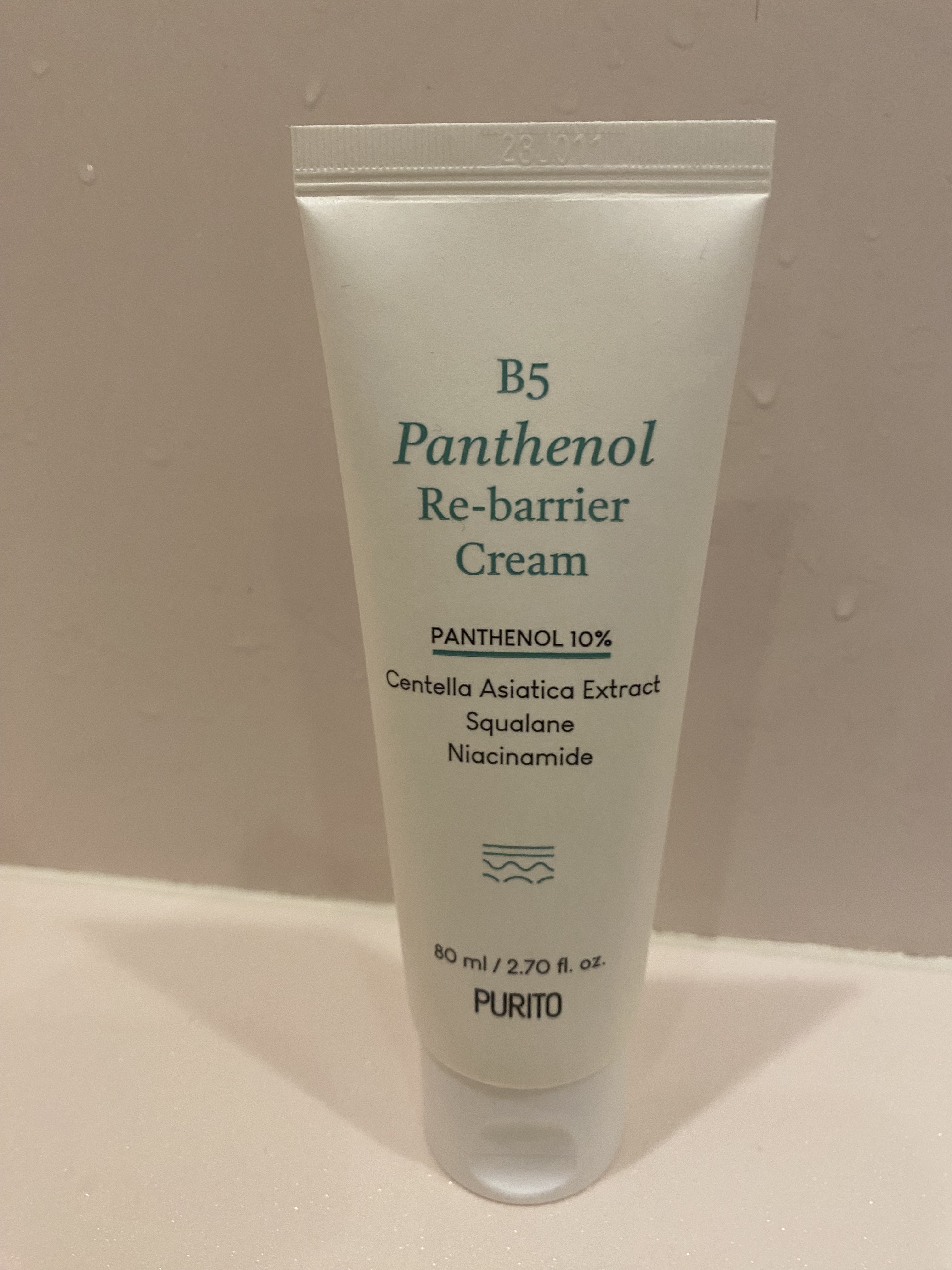 B5パンテノールリバリアクリーム/PURITO/フェイスクリームを使ったクチコミ（1枚目）