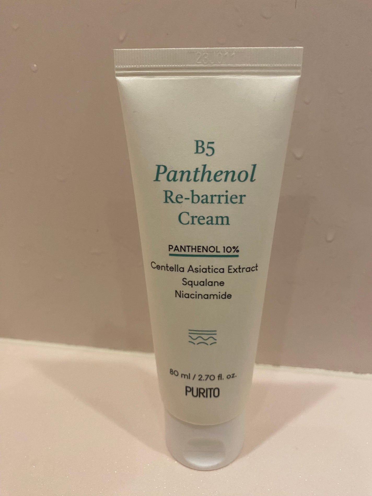 B5パンテノールリバリアクリーム/PURITO/フェイスクリームを使ったクチコミ(1枚目)