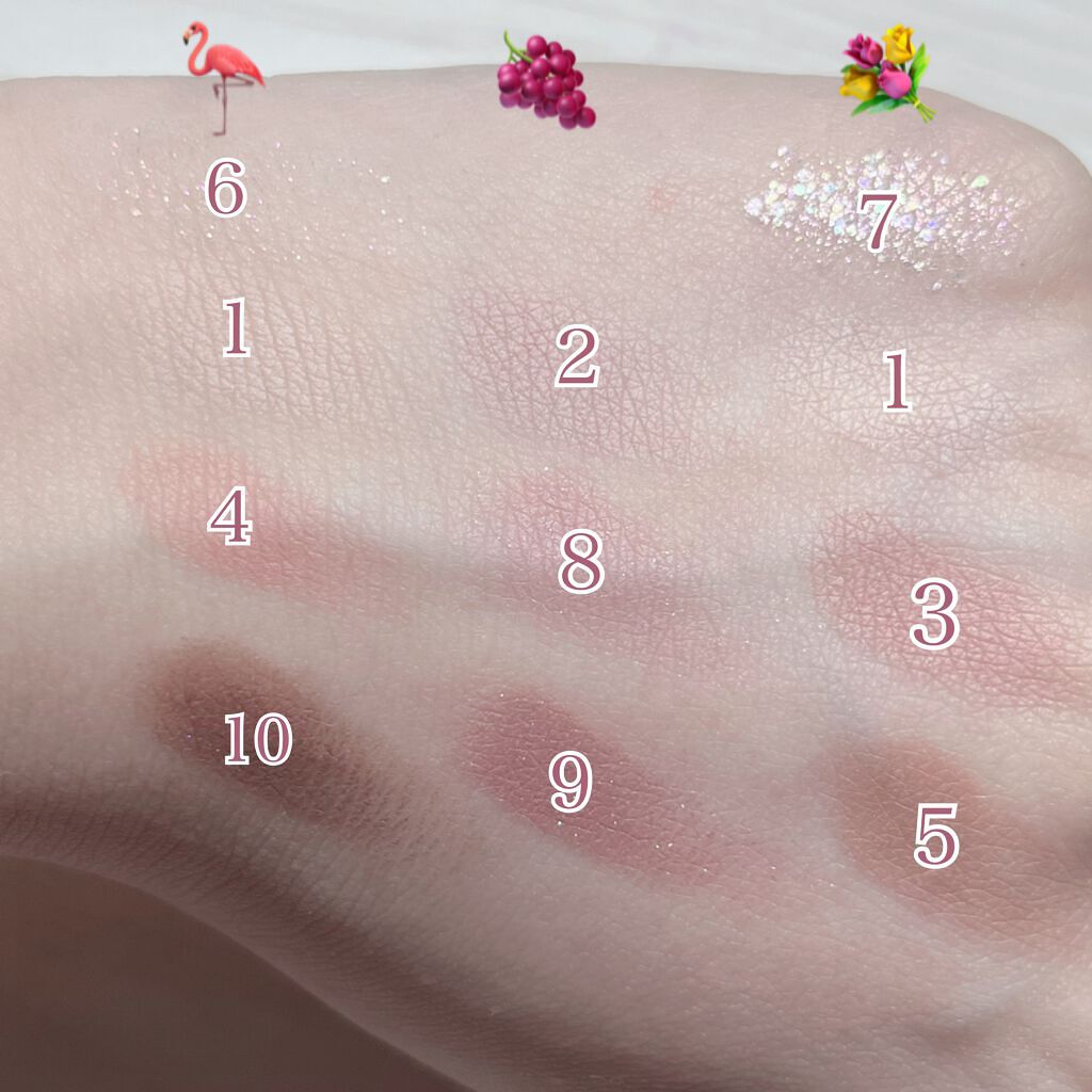 MDショールモーメント アイシャドウパレット/mude/アイシャドウパレットを使ったクチコミ(3枚目)