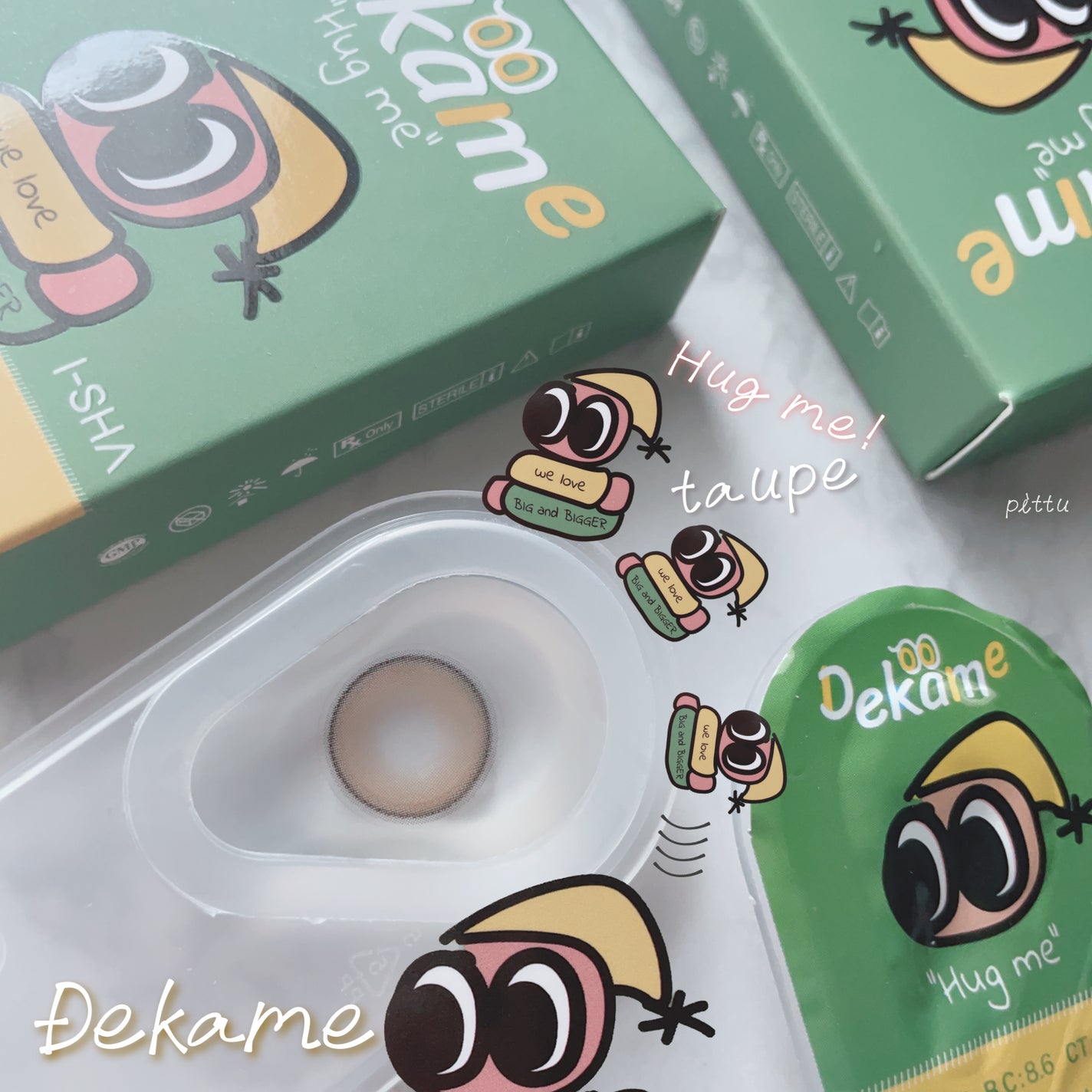 DEKAME/蜜のレンズ/カラーコンタクトレンズを使ったクチコミ(5枚目)