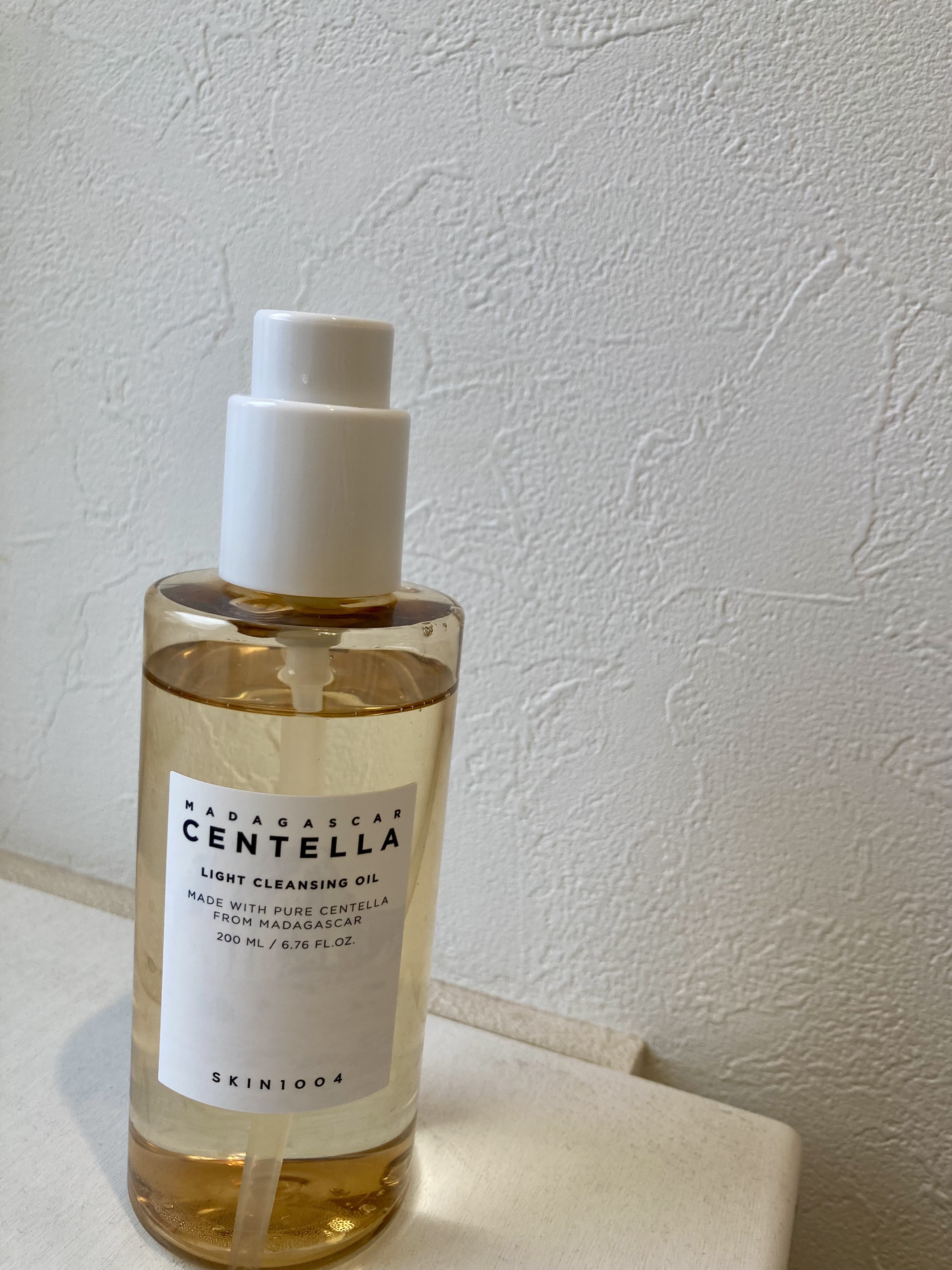 センテラ ライトクレンジングオイル/SKIN1004/オイルクレンジングを使ったクチコミ（1枚目）