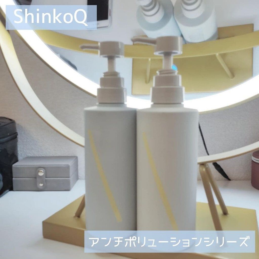 SQ アンチポリューションシャンプー/ShinkoQ/市販シャンプーを使ったクチコミ（1枚目）