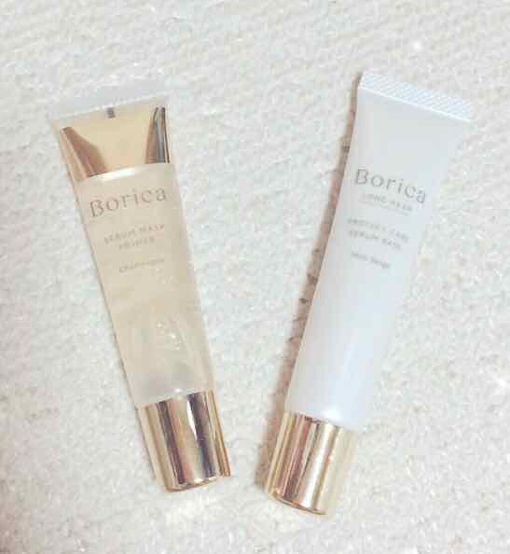 くずれ防止 美容液ケアベース ミルクベージュ SPF30 PA++/Borica/化粧下地を使ったクチコミ（2枚目）