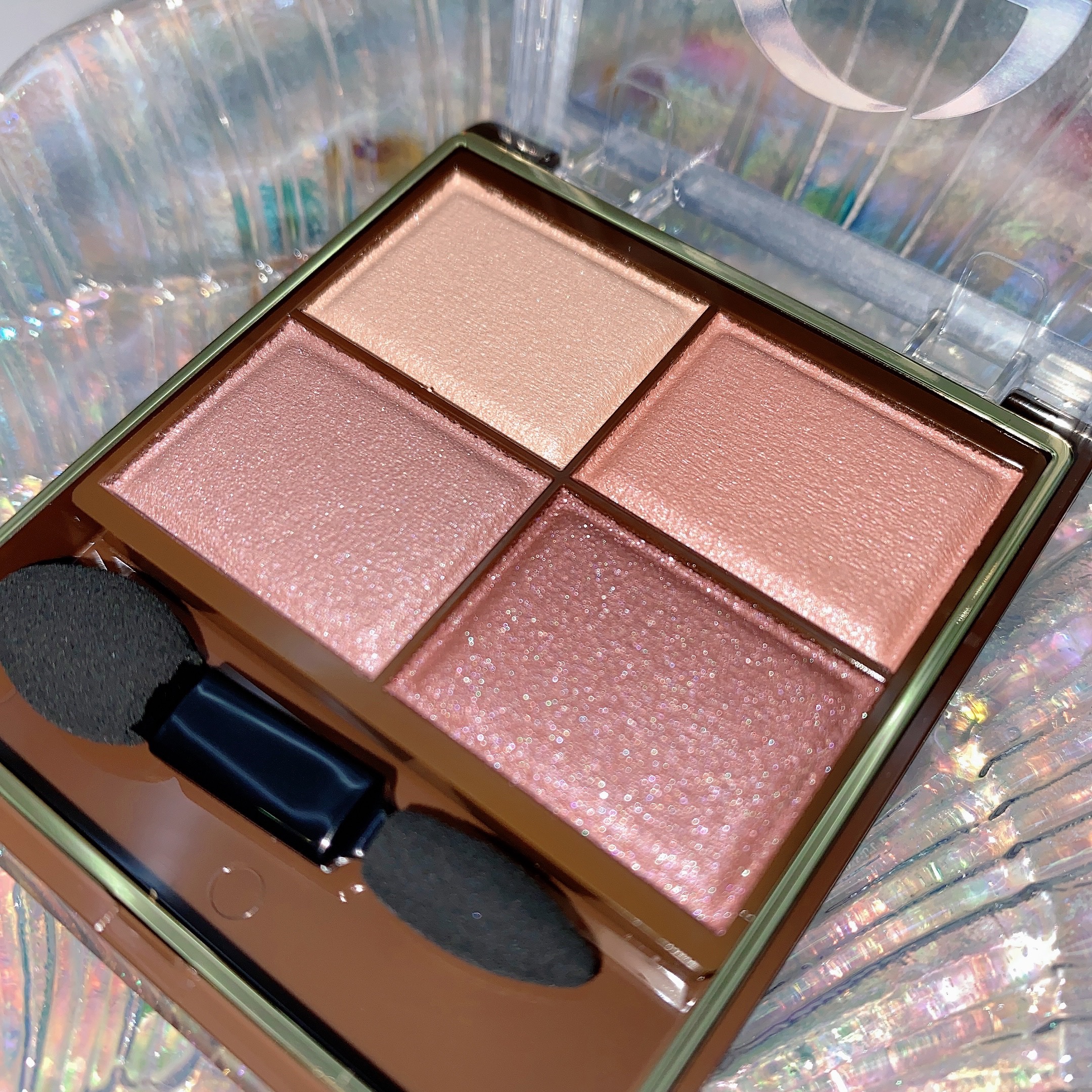 スキニーリッチシャドウ/excel/アイシャドウパレットを使ったクチコミ（2枚目）