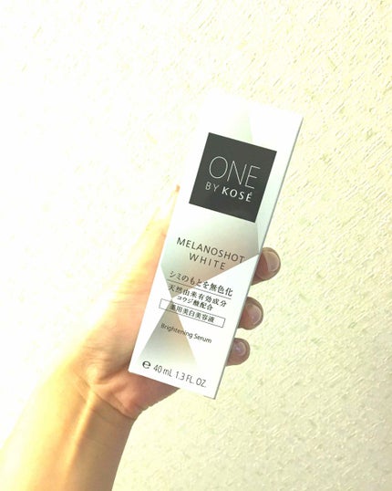 メラノショット ホワイト/ONE BY KOSE/美容液を使ったクチコミ(1枚目)