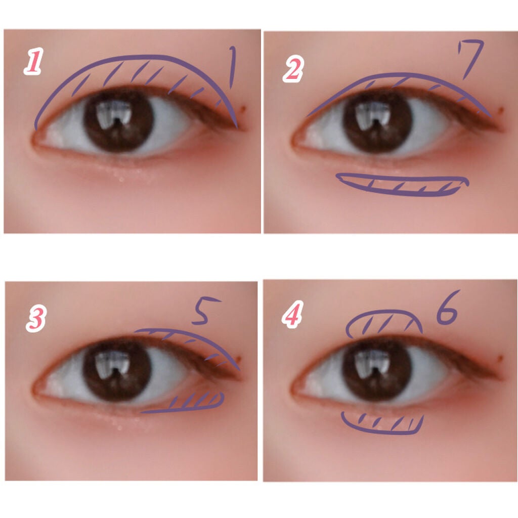 クォーツ 9色アイシャドウパレット(ドリームランドアイシャドウ)/ZEESEA/アイシャドウパレットを使ったクチコミ(3枚目)