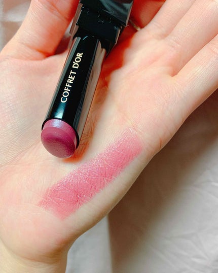 スキンシンクロルージュ/コフレドール/口紅を使ったクチコミ(1枚目)