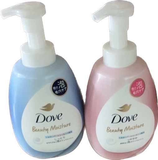 ビューティーモイスチャー 泡ボディウォッシュ つややか/ダヴ/ボディソープを使ったクチコミ（1枚目）