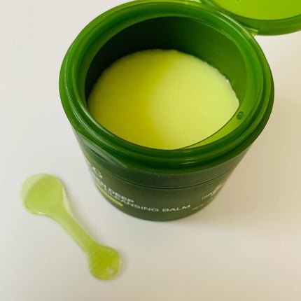 グリーンディープポアクレンジングバーム/Dr.G/クレンジングバームを使ったクチコミ(2枚目)