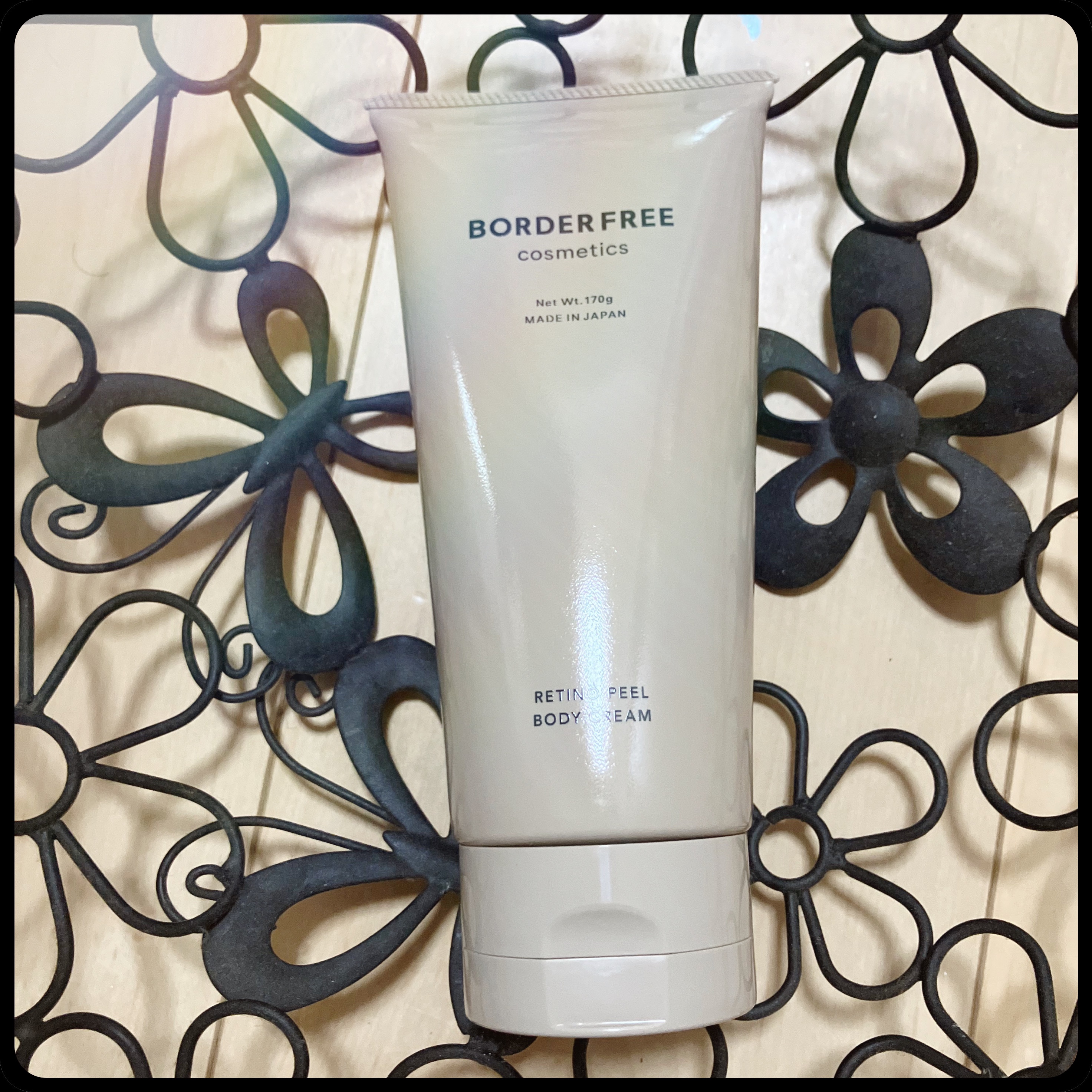 レチノピールボディクリーム/BORDER FREE cosmetics/ボディクリームを使ったクチコミ（1枚目）