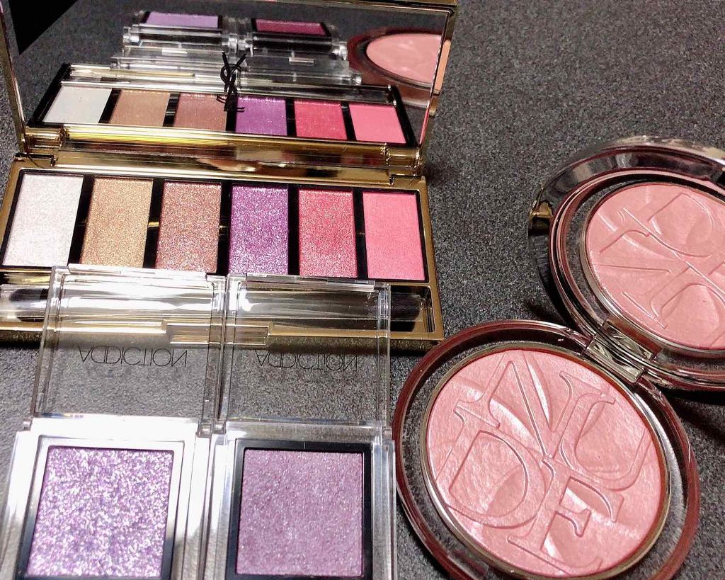 メイクパレット シマー ラッシュ/YVES SAINT LAURENT BEAUTE/アイシャドウパレットを使ったクチコミ（2枚目）