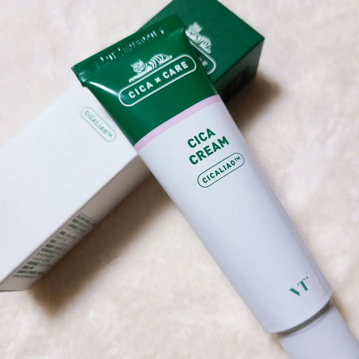 CICA クリーム/VT/フェイスクリームを使ったクチコミ（2枚目）