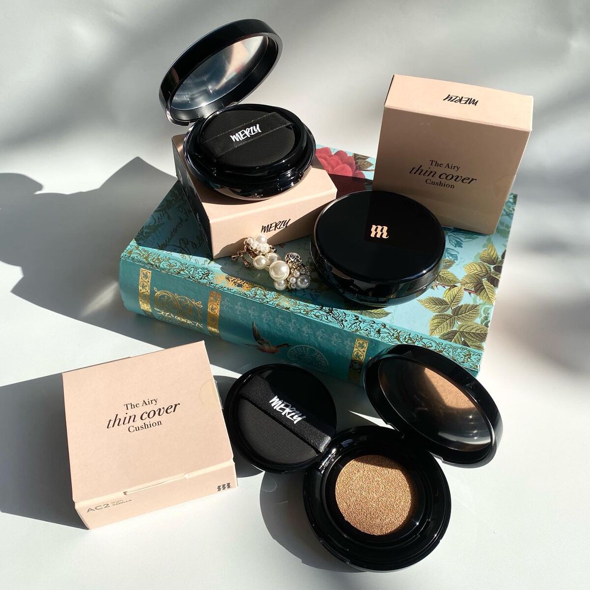 The Airy thin cover Cushion/MERZY/クッションファンデーションを使ったクチコミ（2枚目）