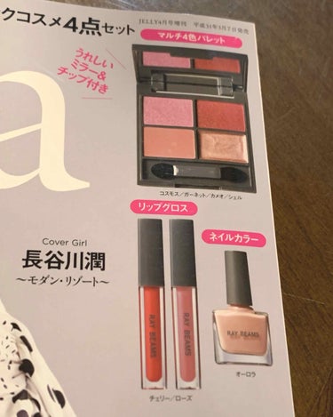 かこ on LIPS 「Gina2019springの付録今日はアイシャドウピンクベー..」（1枚目）