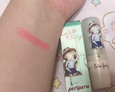 PERIPERA ラブフェアリー ティント グロー スティックのクチコミ「これめっちゃ可愛いーの❤️



ペリペラのリップティントのクチコミです✨



ラブフェアリ.....」（2枚目）