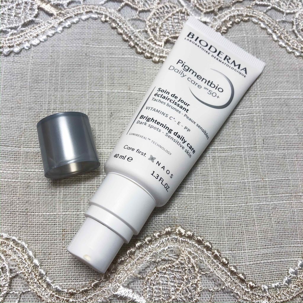 ピグメンビオ デイリーUVケア ホワイト SPF50+/PA++++/ビオデルマ/化粧下地を使ったクチコミ(2枚目)