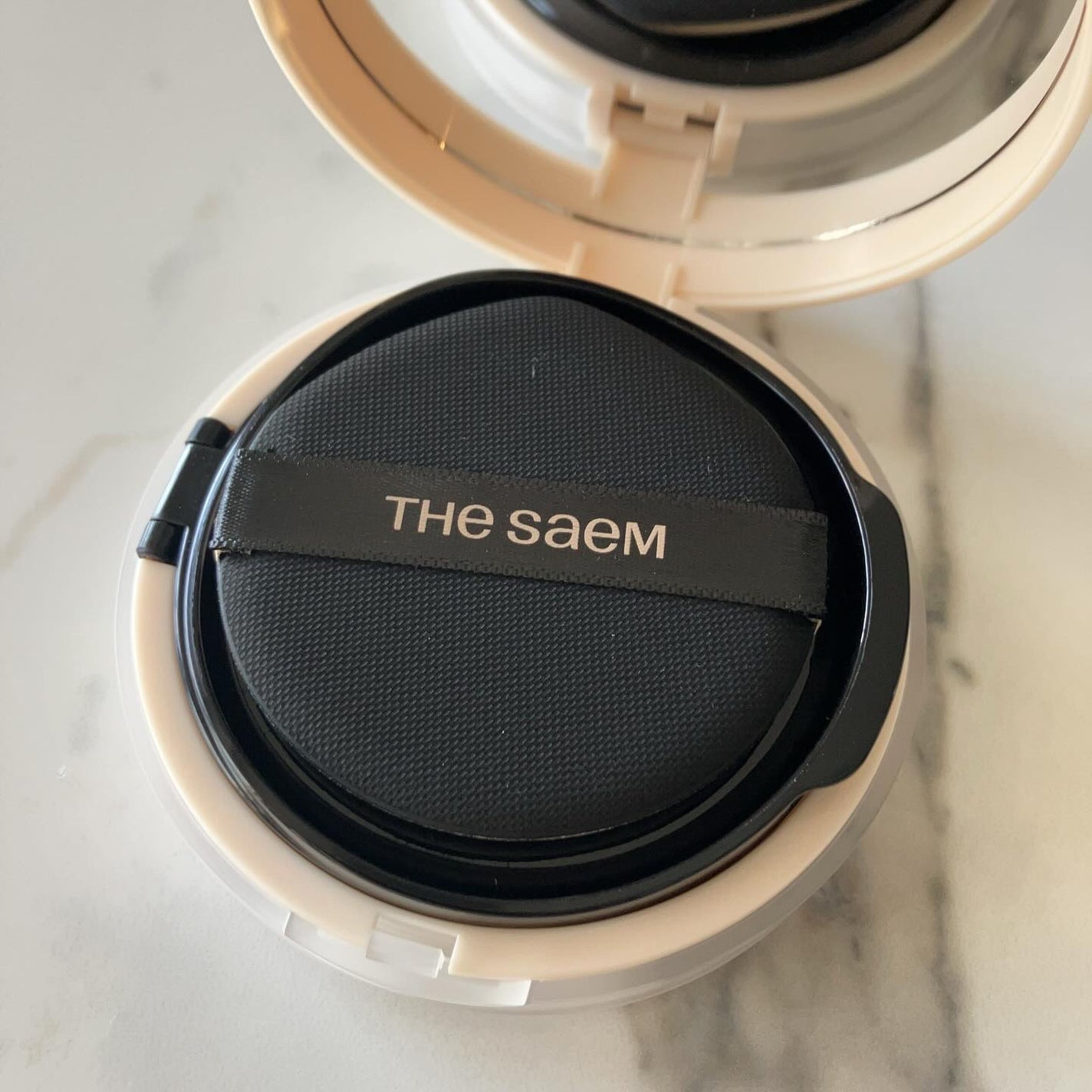 カバーパーフェクションコンシーラークッション/the SAEM/リキッドコンシーラーを使ったクチコミ(4枚目)