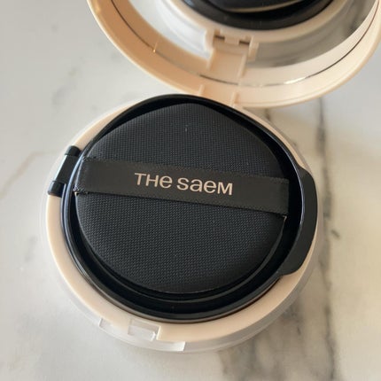 カバーパーフェクションコンシーラークッション/the SAEM/リキッドコンシーラーを使ったクチコミ(4枚目)