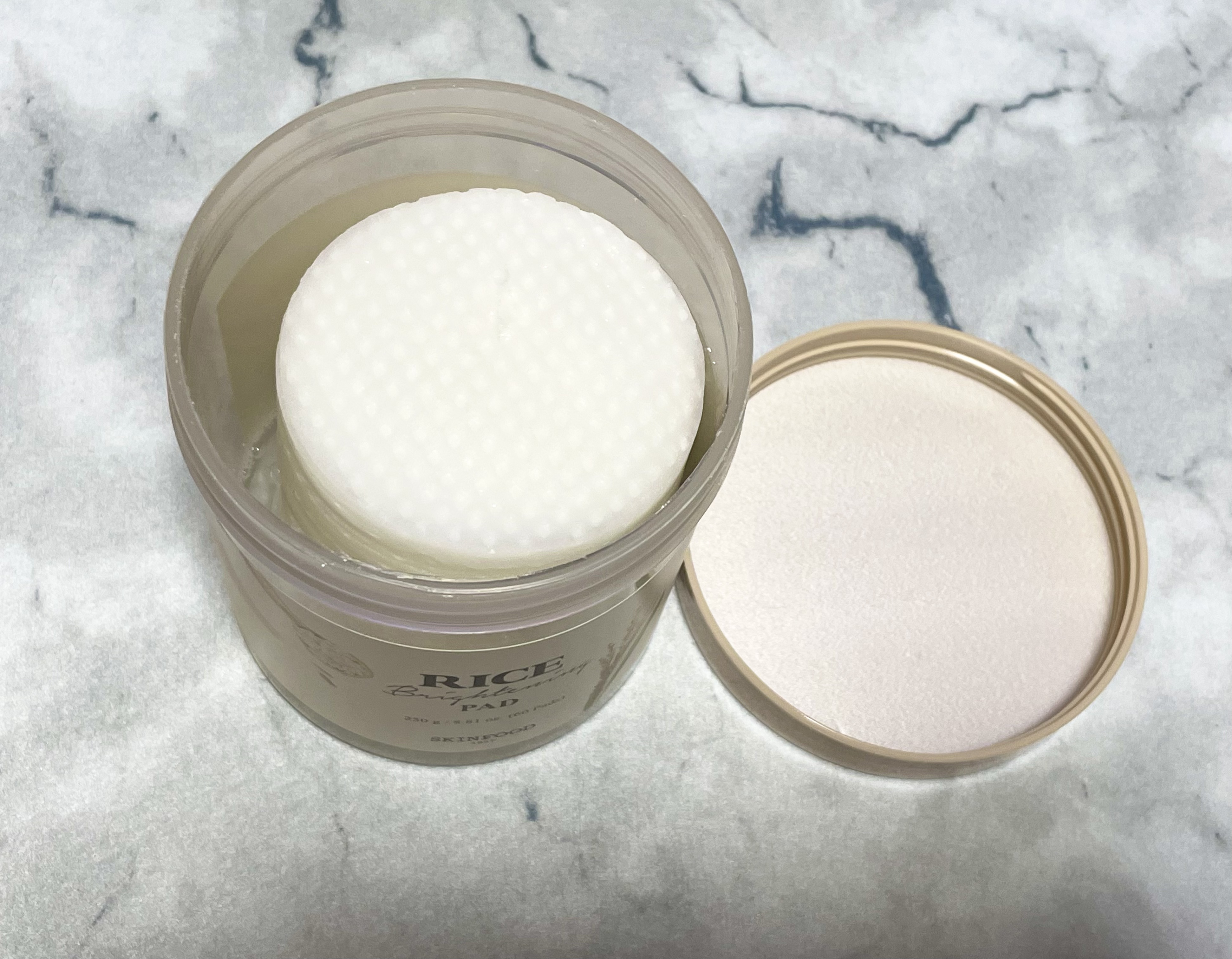 ライスブライトニングパッド/SKINFOOD/トナーパッドを使ったクチコミ（2枚目）