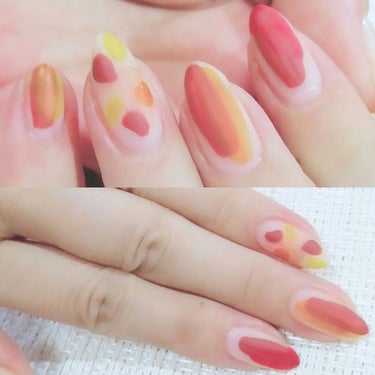 ネイルホリック Juicy color OR205/ネイルホリック/マニキュアを使ったクチコミ（2枚目）