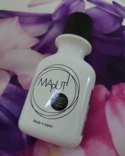 オーガニックフレグランスホワイトクリーム MAPUTI/MAPUTI/デリケートゾーンケアを使ったクチコミ(1枚目)