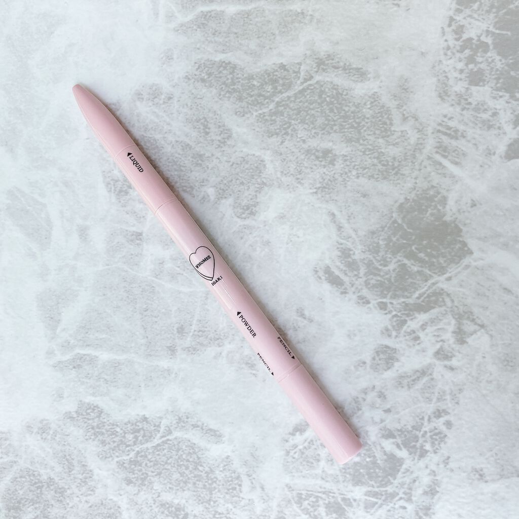 マルチマスカラ deep pink :ディープピンク(WEB限定色)/WHOMEE/眉マスカラを使ったクチコミ（2枚目）