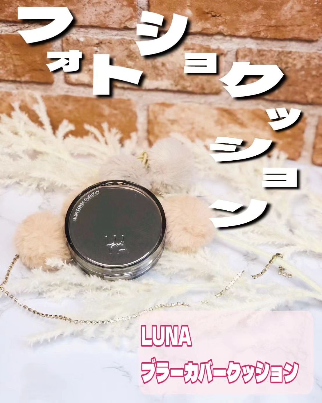 ブラーカバークッション/LUNA/クッションファンデーションを使ったクチコミ(1枚目)