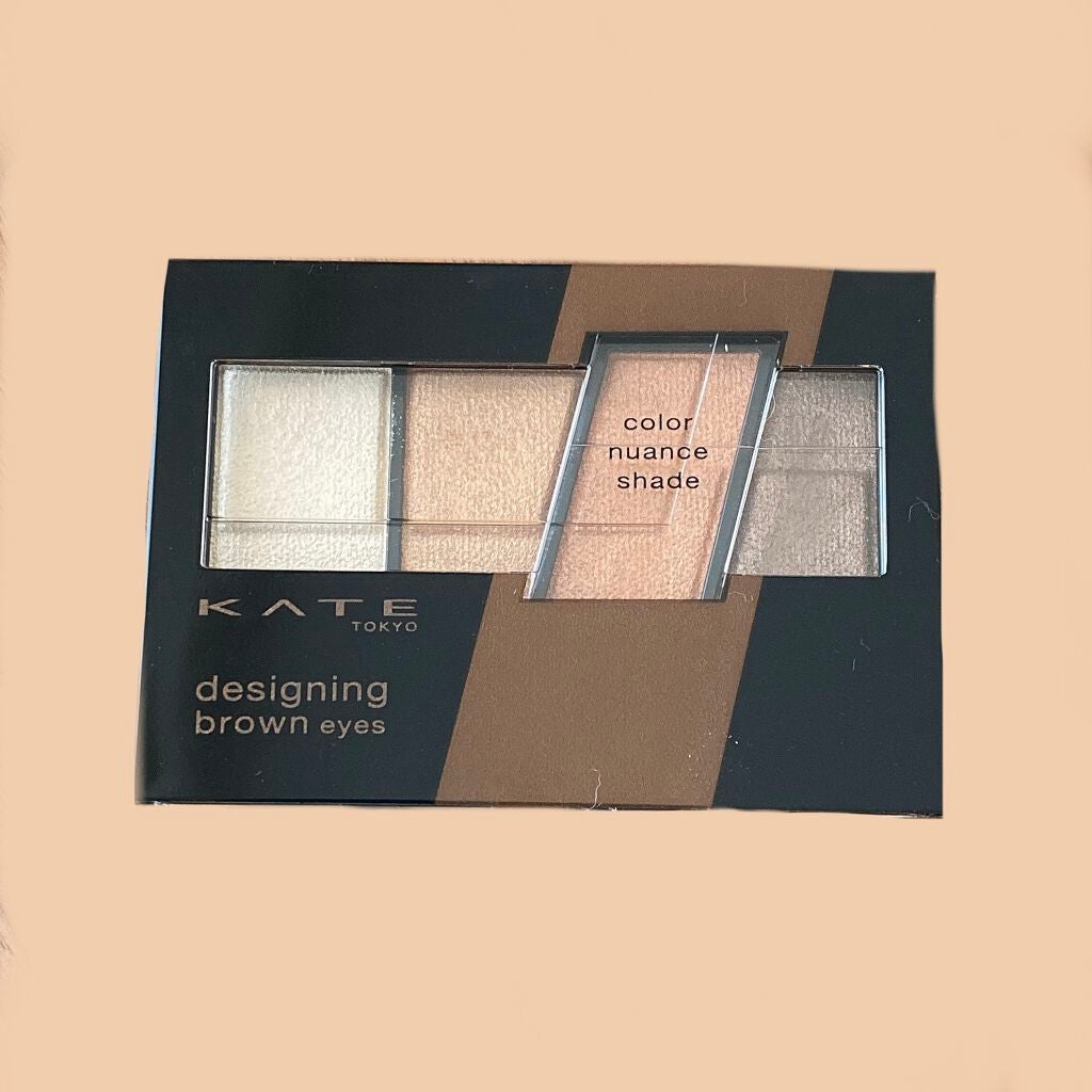 デザイニングブラウンアイズ/KATE/アイシャドウパレットを使ったクチコミ(1枚目)
