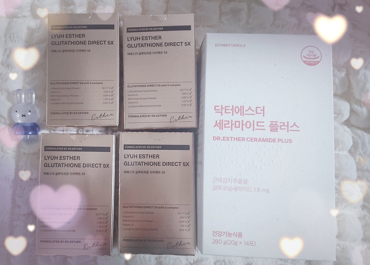 ヨエスターグルタチオンダイレクト5X/ESTHER FORMULA/美容サプリメントを使ったクチコミ(1枚目)